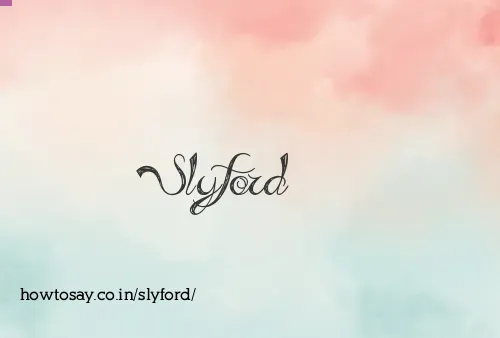 Slyford