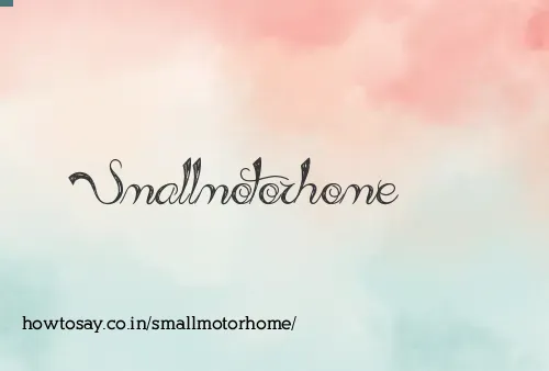 Smallmotorhome