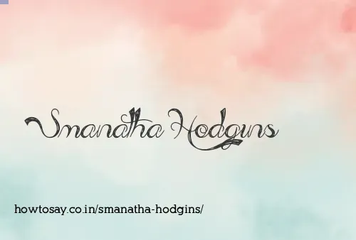 Smanatha Hodgins