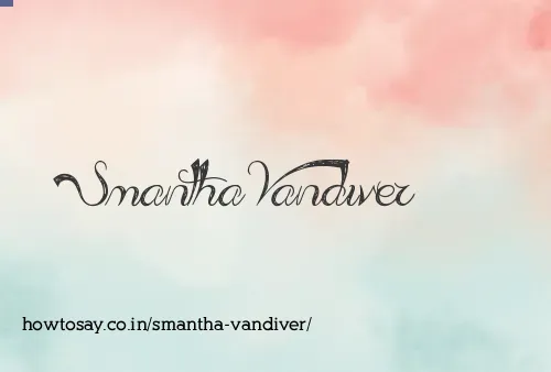 Smantha Vandiver