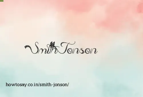 Smith Jonson