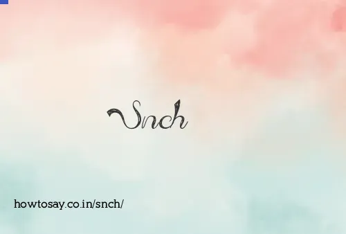 Snch