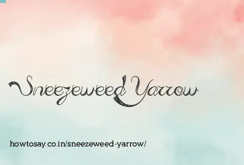 Sneezeweed Yarrow