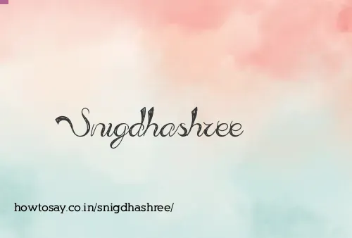 Snigdhashree