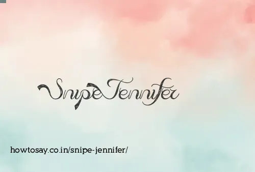 Snipe Jennifer
