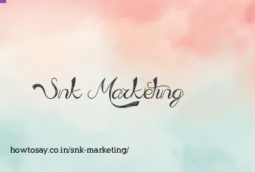 Snk Marketing