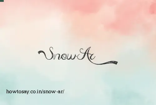 Snow Ar