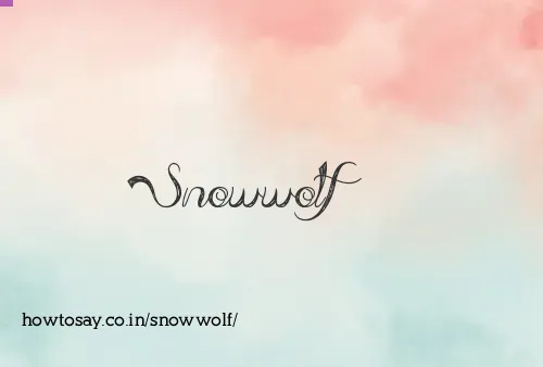 Snowwolf