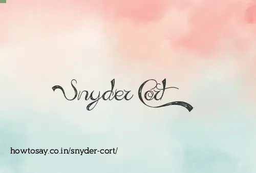 Snyder Cort