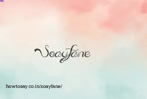 Soayfane