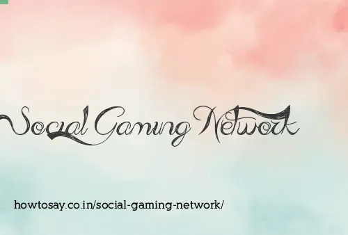 Social Gaming Network