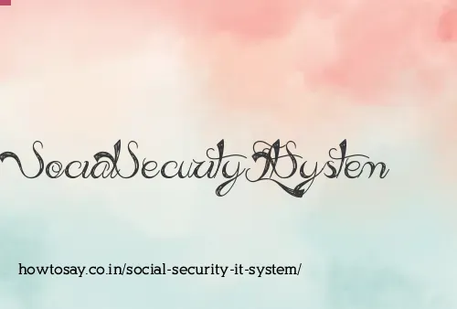 Social Security It System