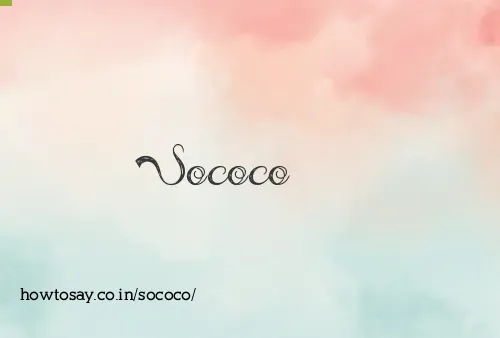 Sococo