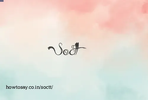 Soctt