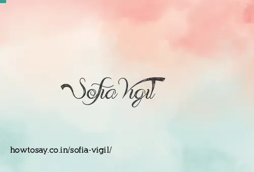 Sofia Vigil