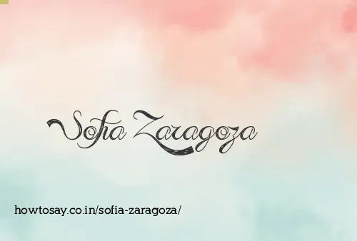 Sofia Zaragoza