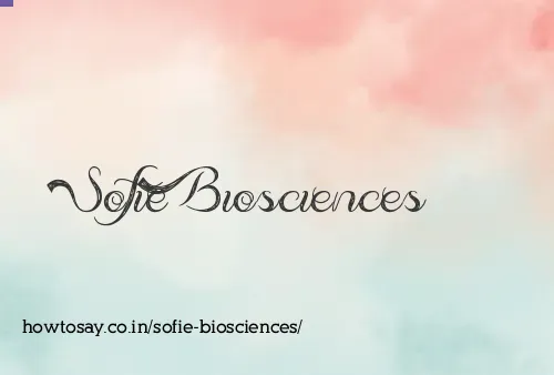 Sofie Biosciences