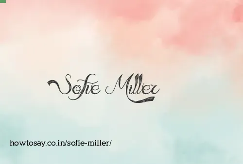 Sofie Miller