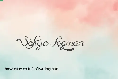 Sofiya Logman