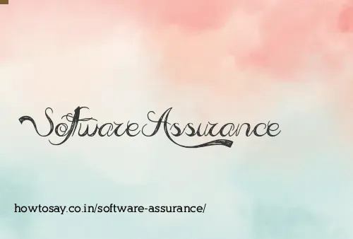Software Assurance