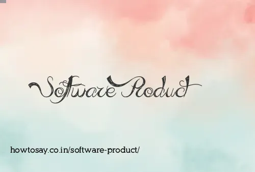 Software Product