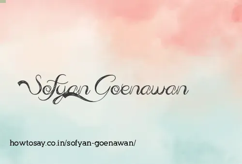 Sofyan Goenawan