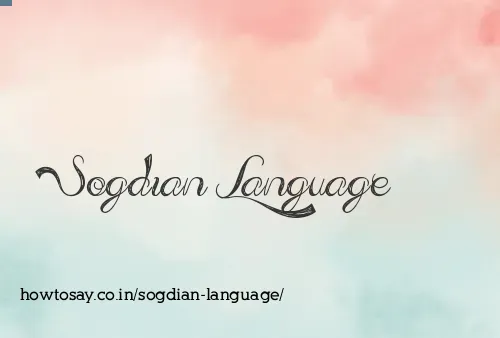 Sogdian Language