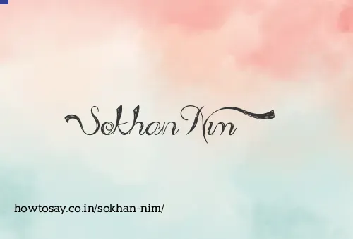 Sokhan Nim