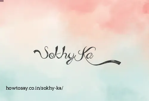 Sokhy Ka