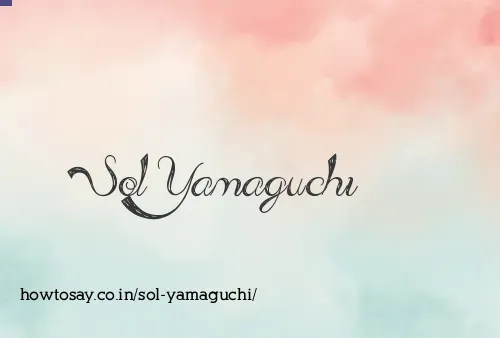 Sol Yamaguchi