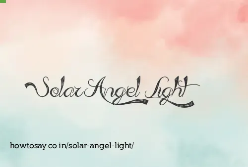 Solar Angel Light