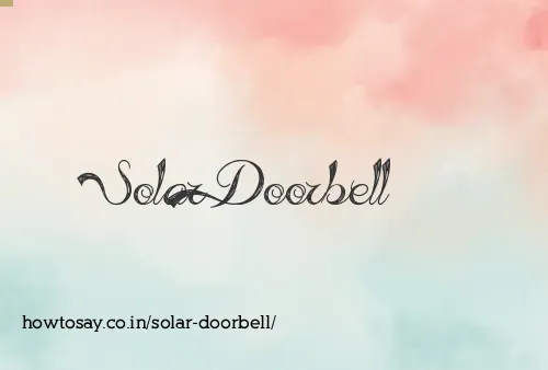 Solar Doorbell