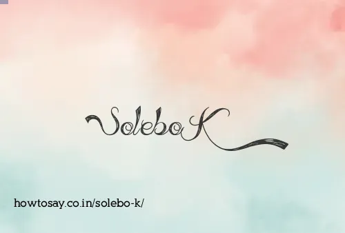 Solebo K