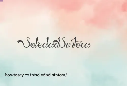 Soledad Sintora