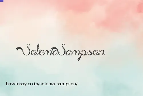 Solema Sampson