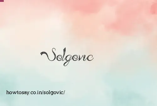 Solgovic
