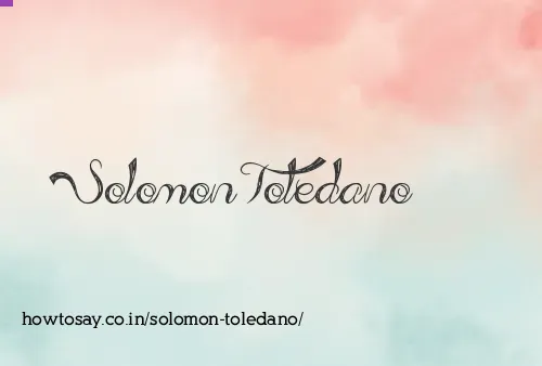 Solomon Toledano