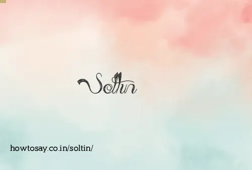 Soltin