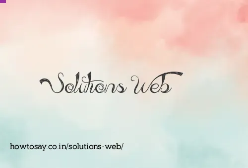 Solutions Web