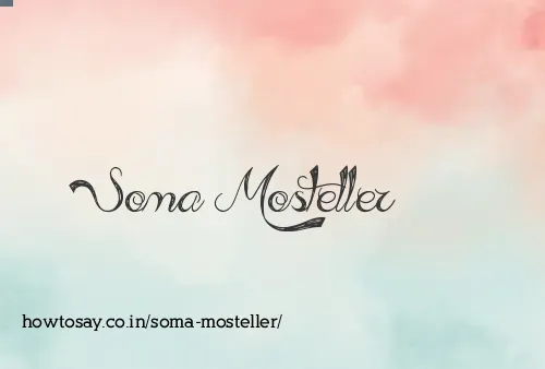 Soma Mosteller