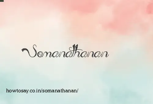 Somanathanan