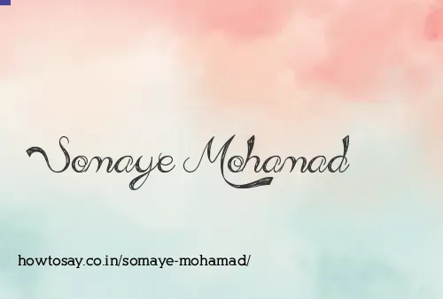 Somaye Mohamad