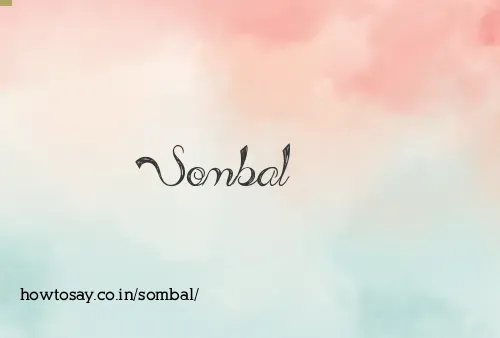 Sombal