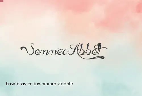 Sommer Abbott