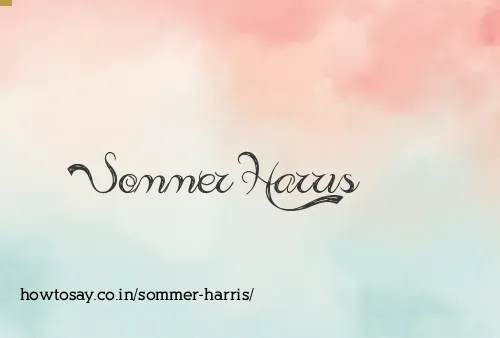 Sommer Harris