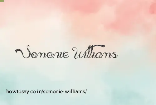 Somonie Williams
