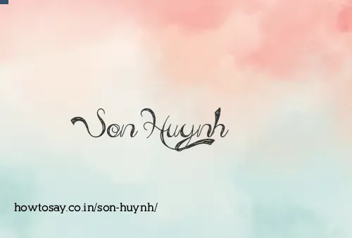 Son Huynh