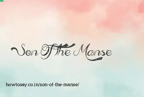 Son Of The Manse