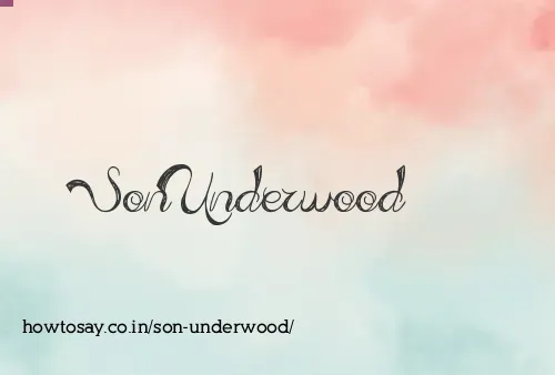 Son Underwood