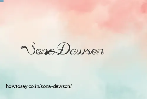 Sona Dawson